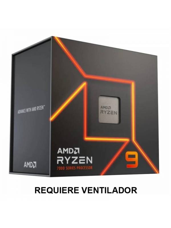 CPU AMD S-AM5 RYZEN 9 7950X    4.5 GHZ BOX SIN VENTILADOR PN: 100-100000514WOF EAN: 730143314534