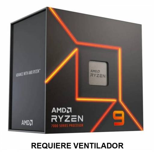 CPU AMD S-AM5 RYZEN 9 7950X    4.5 GHZ BOX SIN VENTILADOR PN: 100-100000514WOF EAN: 730143314534