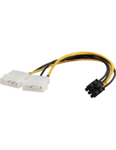 CABLE CORRIENTE VGA 6 PINS     15CM PN: MOLEX A VGA 6PIN...