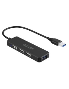 HUB 4 PTOS 3X USB2.0 1 X USB3  TIPO A A TIPO A APPROX PN:...