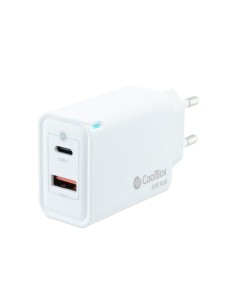 CARGADOR  5V ENCHUFE 1 X USB   TYPE C, X 1 USB A BLANCO...