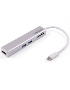 MINI DOCK USB TYPE C COOLBOX   USB 3.0, HDMI, SD, MSD...