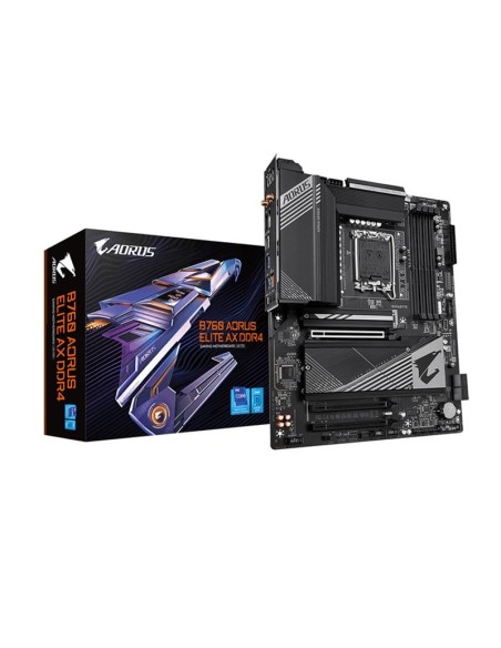 PB S-1700 AOURUS ELITE B760 AX DDR4 ATX PN: B760 A ELITE AX EAN: 4719331851224   