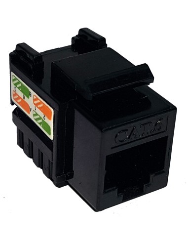 CONECTOR RJ45 HEMBRA 1 UND     CAT.6 PARA PATCH...