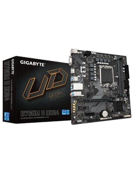PB S-1700 B760M H     GIGABYTE  DDR4 M-ATX PN: B760M H DDR4 EAN: 4719331854645   