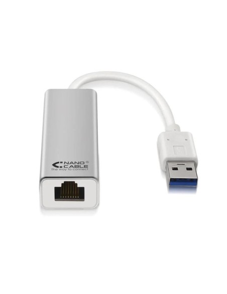 TARJ.RED USB 3.0 A ETHERNET    GIGABIT PLATA PN: 10.03.0401 EAN: 8433281007833   