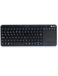 TECLADO WIRELESS NGS SMARTV    WARRIOR TOUCHPAD NEGRO PN:...