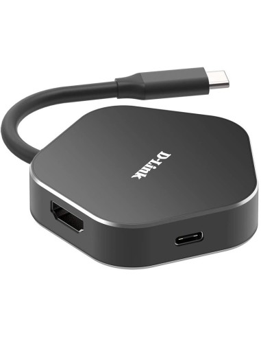 MINI DOCK USB-C A HDMI/USB-C   2X USB 3.0 DLINK...