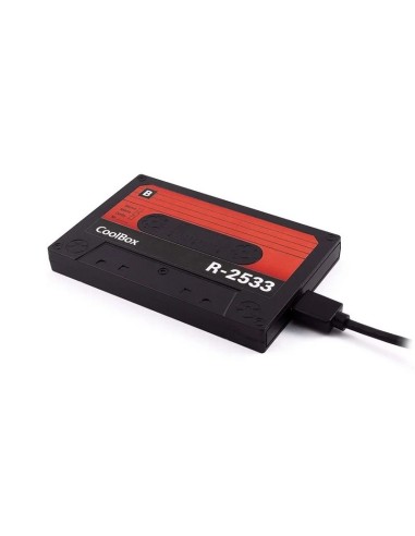 CAJA 2.5" USB 3.0 COOLBOX SLIM CHASE R-2533 SSD...