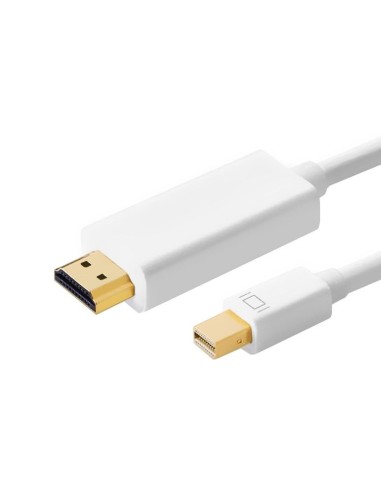 CABLE MINIDISPLAY A HDMI M/M   BLANCO 2M PN:...