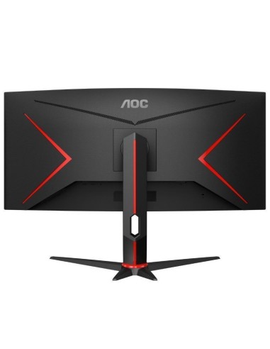 MONITOR   34" AOC LED CU34G2X  VA NEGRO Y ROJO...