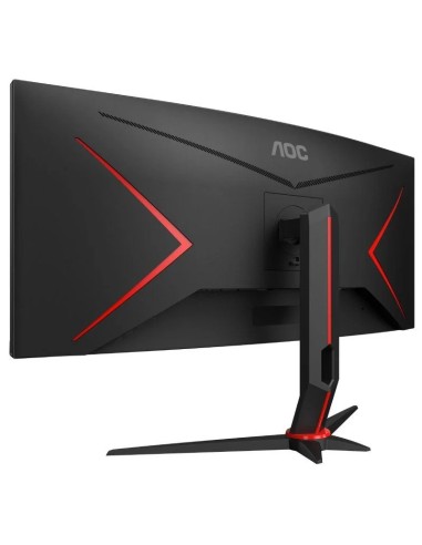 MONITOR   34" AOC LED CU34G2X  VA NEGRO Y ROJO...
