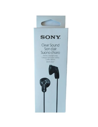 AURICULAR 3.5MM 1.2M SONY      NEGRO...