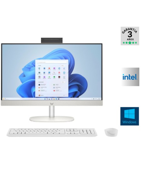 AIO 23.8" HP     I5-1334U   16 GB 512GB W11HOME PN: B9GN3EA EAN: 198990733395    