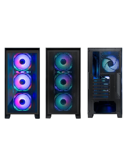 CAJA GAMING ATX GE2000 DUALVIE W ARGB NEGRO COOLBOX PN: COO-CHA-GE2000-0 EAN: 8436624420955   