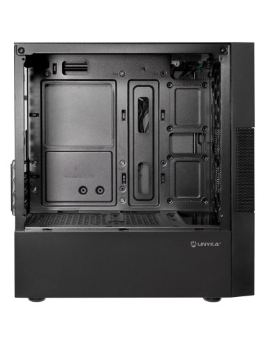 CAJA SEMITORRE ATX AERO C25    NEGRA CON FUENTE...