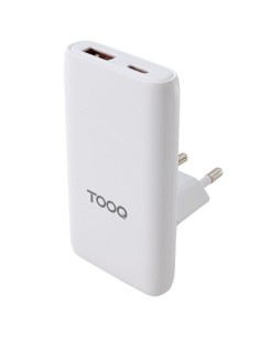 CARGADOR  5V ENCHUFE UNIVERSAL TOOQ X1 USB TYPE, X1 USB...