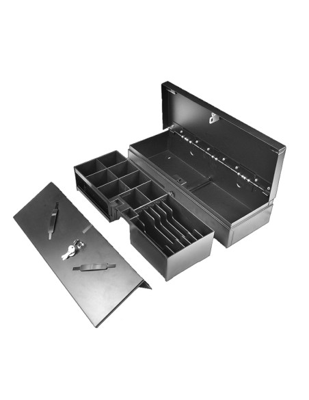 CAJON PORTAMONEDAS VERTICAL    AUTOMATICO NEGRO 460X425X100MM PN: V46HQB6B8CB EAN: 8447071001338   