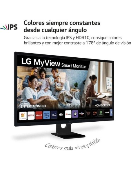 SMART MONITOR 31.5" LG 32SR50F -B SMART TV MULTIMEDIA NEGRO PN: 32SR50F-B EAN: 8806096023358   