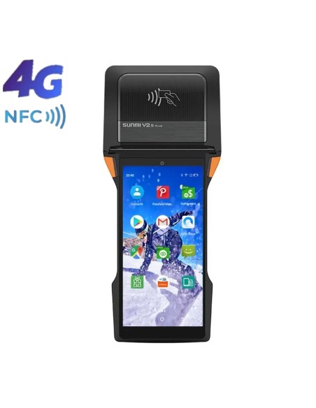 MOVIL PDA 6.2" SUNMI V2S PLUS   3GB 32GB GPS 4G NFC PN: T5F01 EAN: 6972253511913   