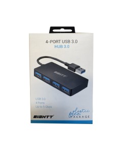 HUB 4 PTOS 4 X USB 3.0 EIGHTT PN: EC4USB-A EAN:...