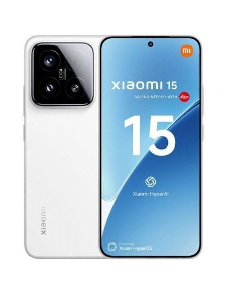 SMARTPHONE 6.36" XIAOMI 15     12GB /512GB / 5G / NFC /BLANC0 PN: MZB0IU5EU EAN: 6932554405946   