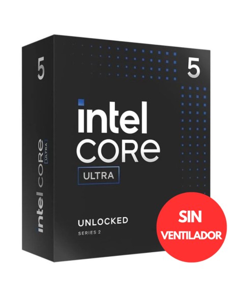 INTEL S-1851 ULTRA 5 245K  BOX 3.6GHZ SIN VENTILADOR PN: BX80768245K EAN: 5032037282086   