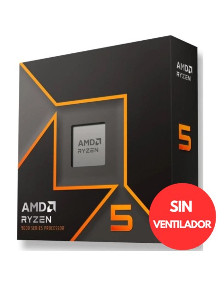 AMD S-AM5 RYZEN 5 9600X  BOX   3.9GHZ BOX SIN VENTILADOR PN: 100-100001405WOF EAN: 0730143315609   