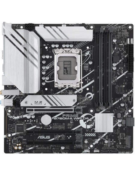 PB S-1700 B760 ASUS B760M-A D4 WIFI DDR4 MATX PN: 90MB1CX0-M1EAY0 EAN: 4711081982661   