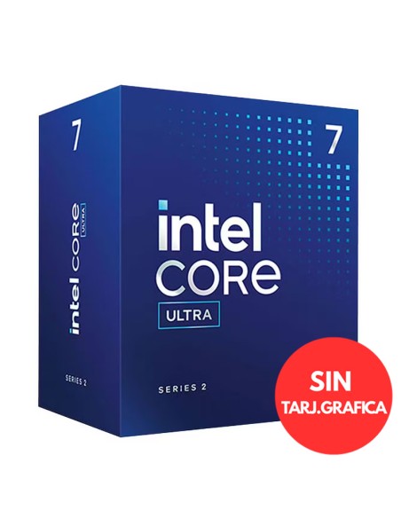 INTEL S-1851 ULTRA 7 265F  BOX 2.4GHZ CON VENTILADOR PN: BX80768265F EAN: 5032037282734   