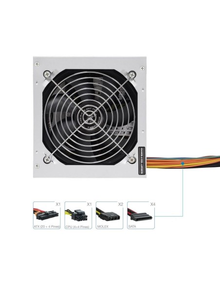 FUENTE  500W    ATX TOOQ       TQEP-500SSE-O PN: TQEP-500SSE-O EAN: 8433281007192   