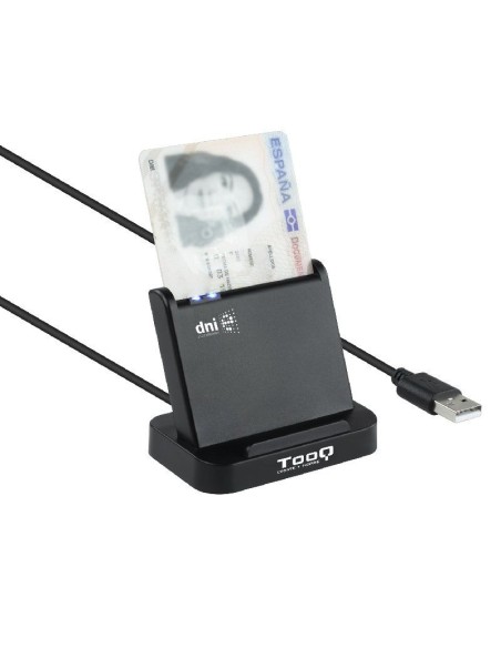 LECTOR EXT. TOOQ DNIE TQR-220B NEGRO PN: TQR-220B EAN: 8433281010383   