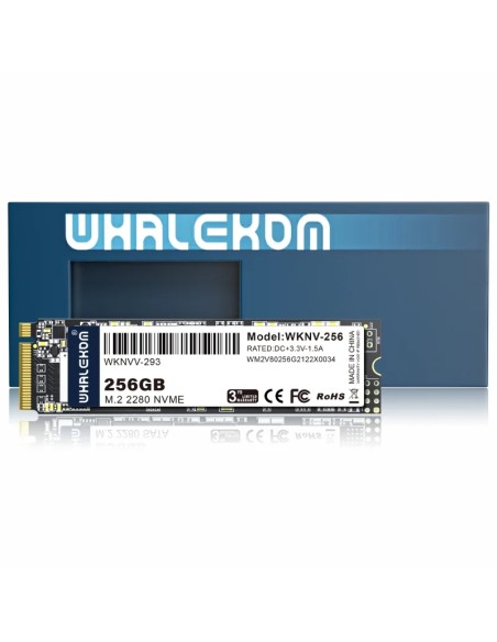 DISCO M.2 NVME 256GB WHALEKOM  GEN 3 PN: WKNV-256 EAN: 1000000002627   