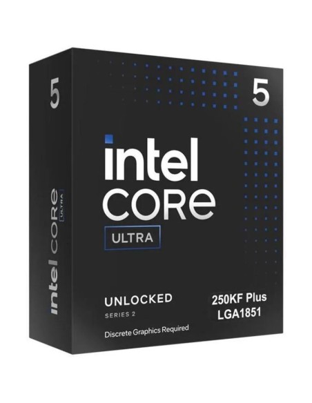 INTEL S-1851 ULTRA 5 250KF BOX PLUS 4.2GHZ SIN VENTILADOR PN: BX80768250KF EAN: 5032037284745   