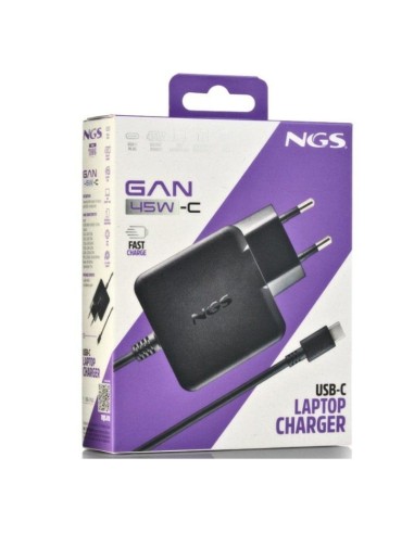 ALIMENTADOR PORT.  45W NGS GAN 45W-C FASTCHARGE...