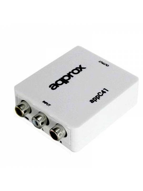 ADAPT. RCA A HDMI 1080P BLANCO  APPROX PN: APPC41 EAN: 8435099525400