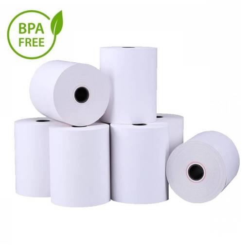 PAPEL TERMICO CAJA 100 ROLLOS  79X40X12 SIN BISFENOL A PN: 1464 EAN: 10000000003058