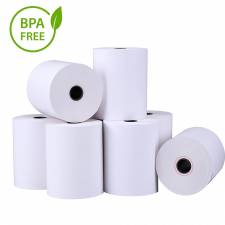 PAPEL TERMICO CAJA  5 ROLLOS   80X80X12 SIN BISFENOL A PN: R8080-05-SB EAN: 1000000001904